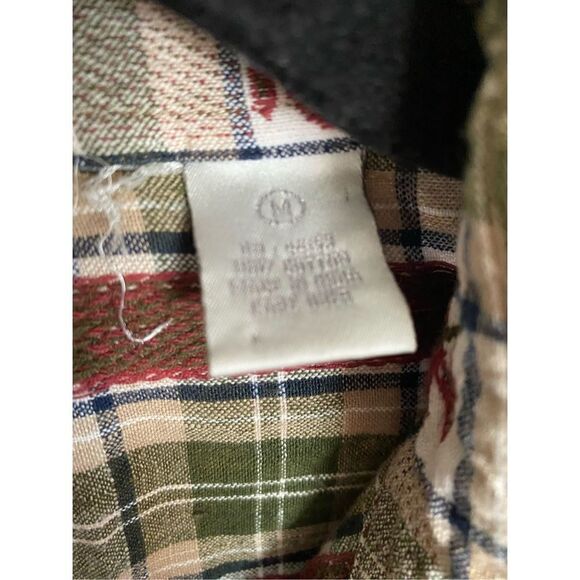 Unbranded men’s long sleeve, printed button, front flannel size medium - Picture 4 of 4